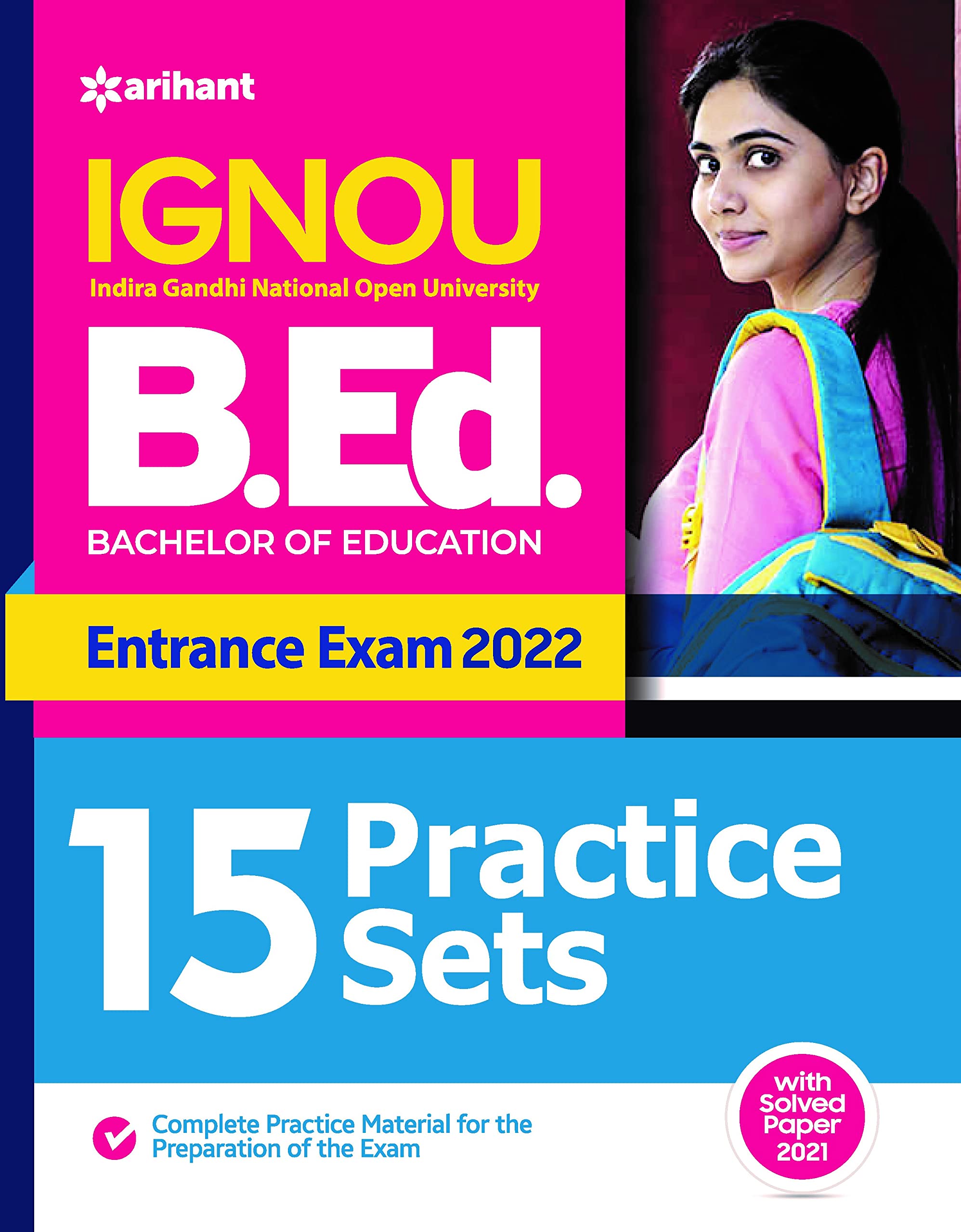 15 Practice Sets IGNOU B ed Entrance Exam 2022